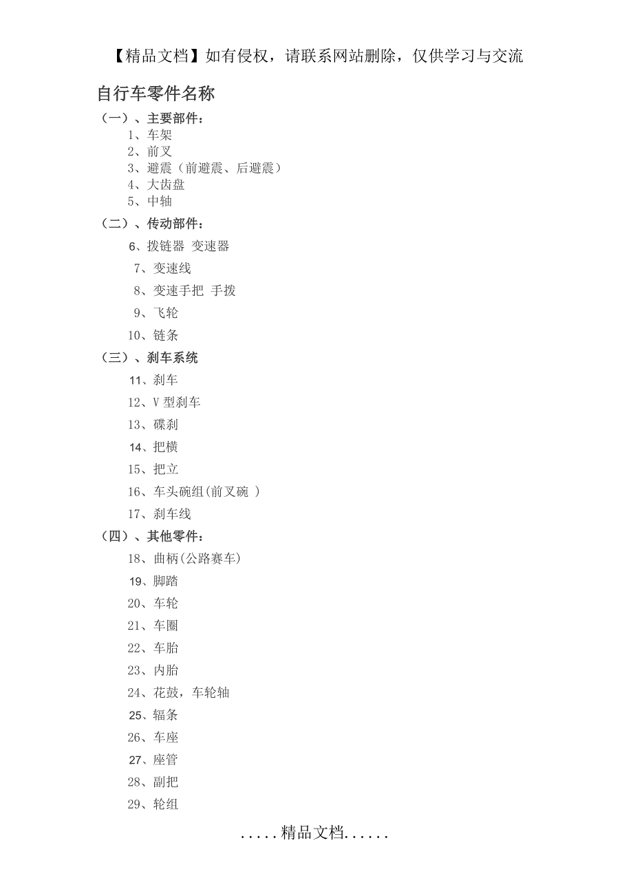 自行车零件名称_第2页