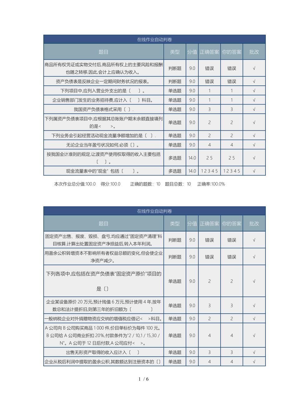 北理工网上作业1财务会计_第1页