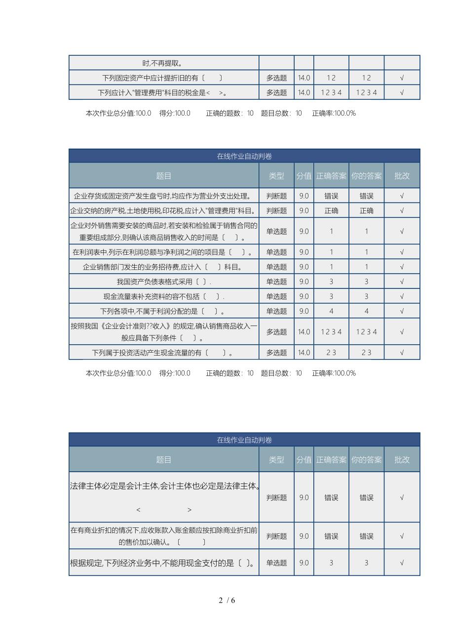 北理工网上作业1财务会计_第2页