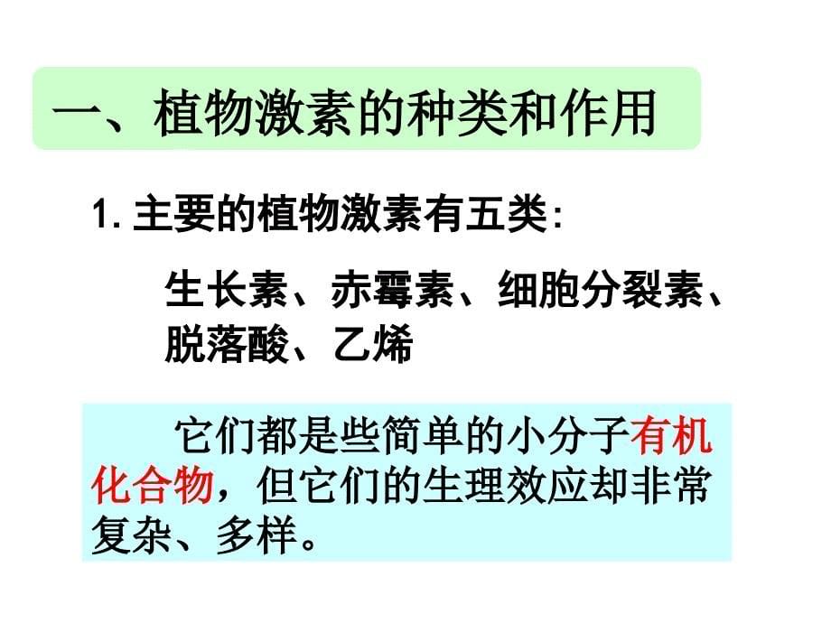 两重性的具体表现植物对素的敏感程度a对不_第5页