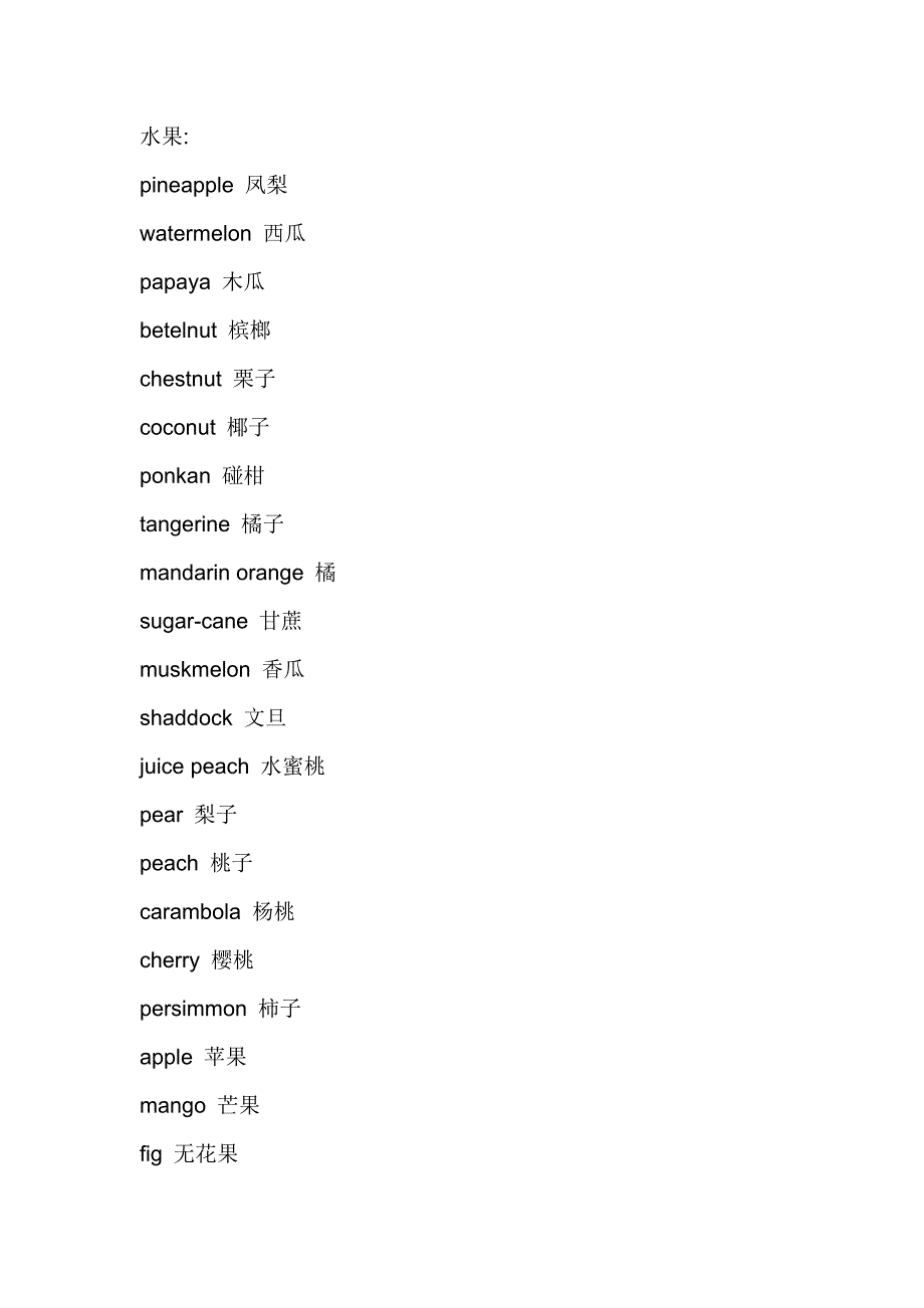 中国蔬菜中英文对照.doc_第1页