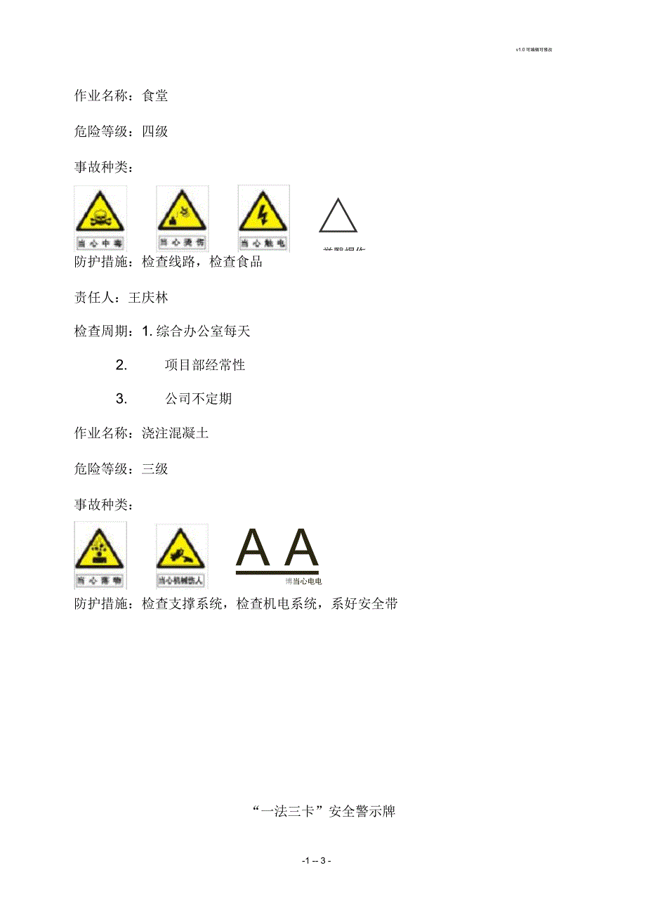 安全警示牌图样_第4页