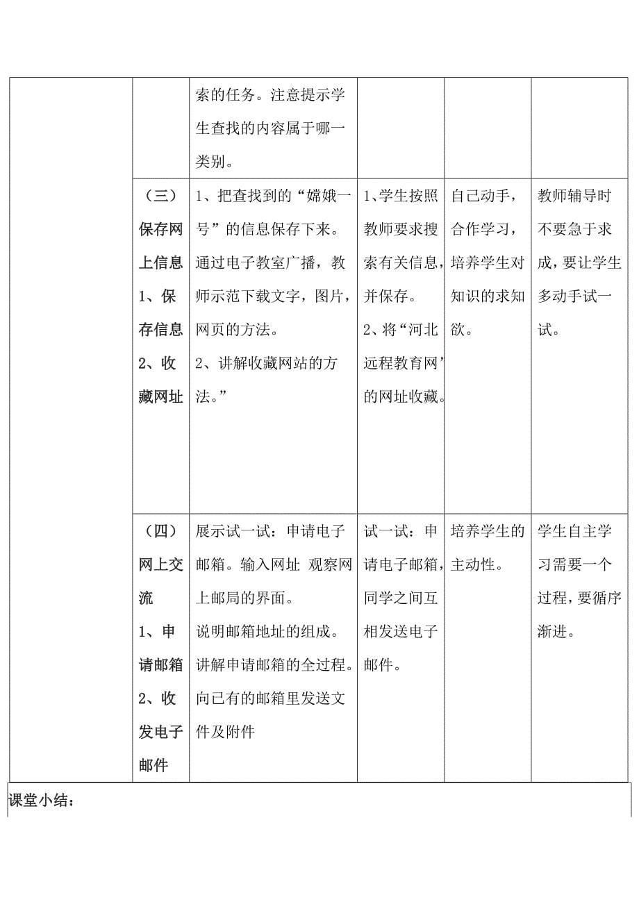 访问因特网教学设计_第5页