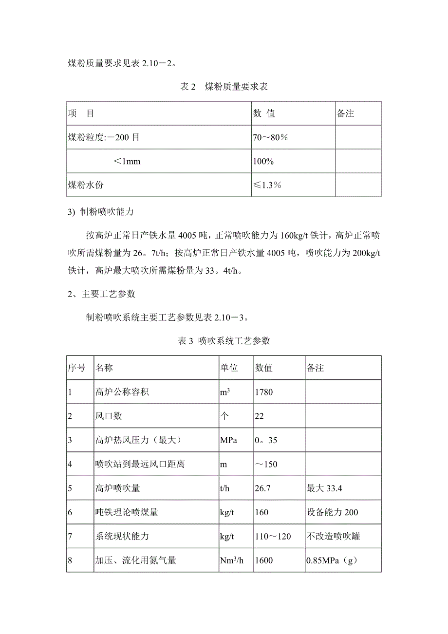 喷煤工艺流程图及概述_第2页