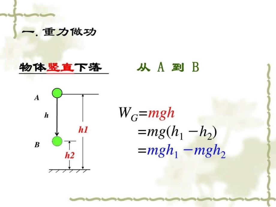 河北省涞水县石亭中学物理必修二7.4重力势能_第3页