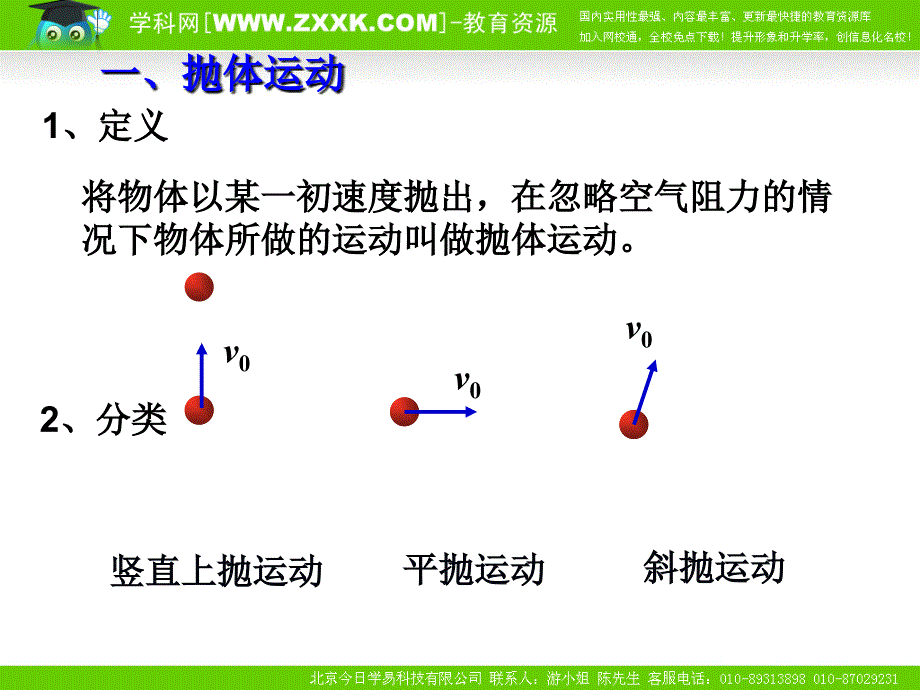 抛体运动规律_第3页