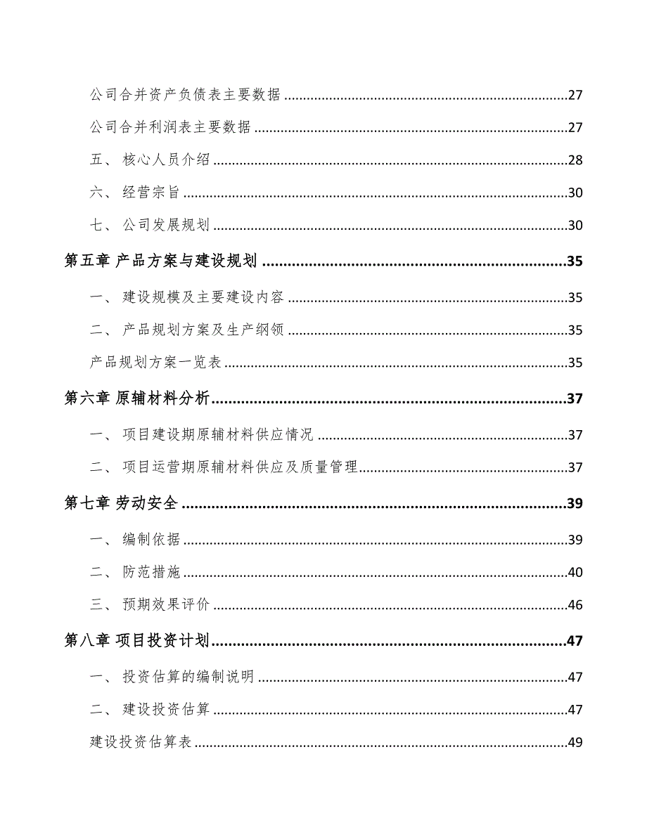 长春碳基复合材料项目可行性研究报告(DOC 48页)_第4页