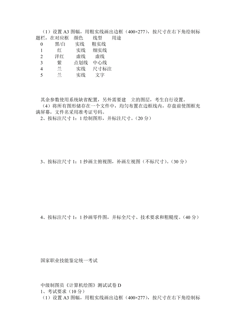 全国制图员考试试题汇总_第2页