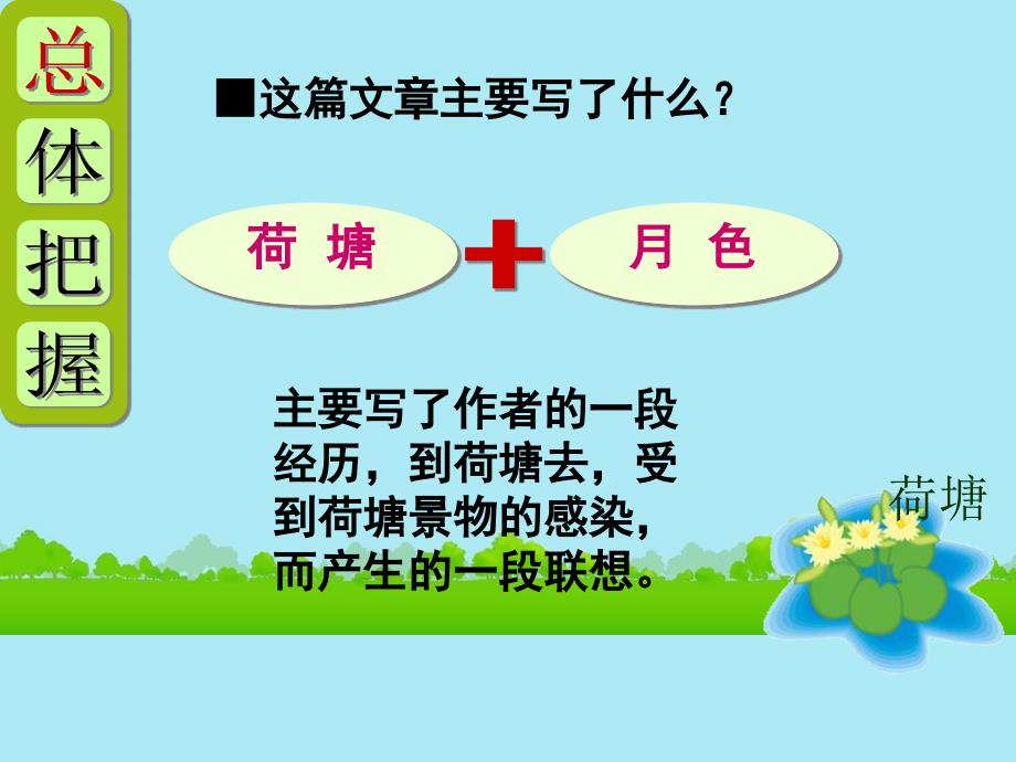 高中语文荷塘月色课件新人教版必修2_第3页