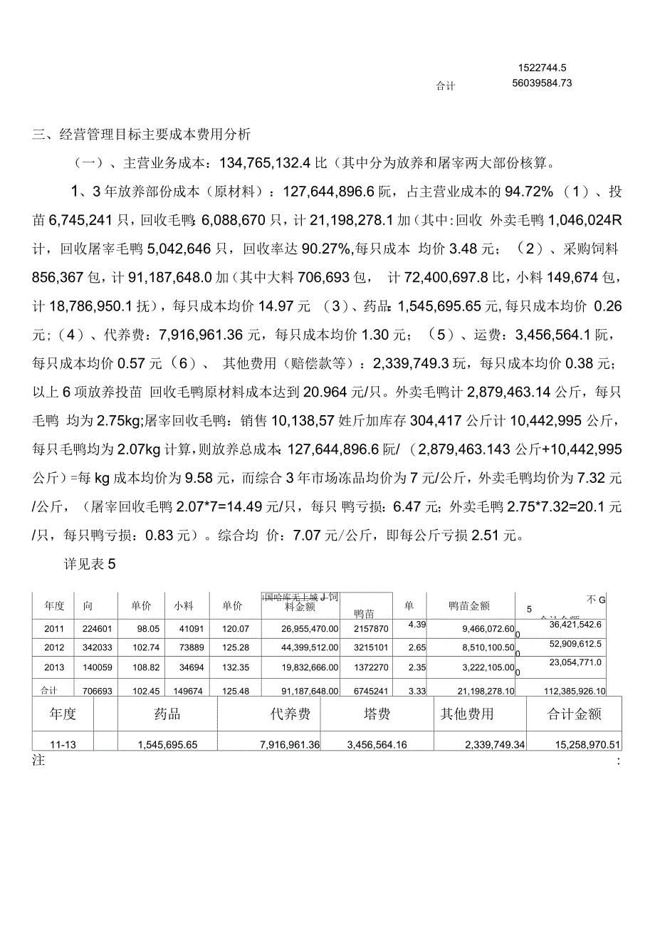 公司近三年生产经营状况分析_第5页