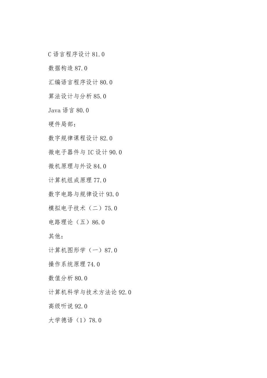 软件设计师求职简历.docx_第5页