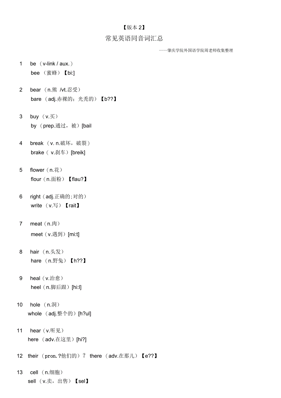 常见英语同音词_第3页