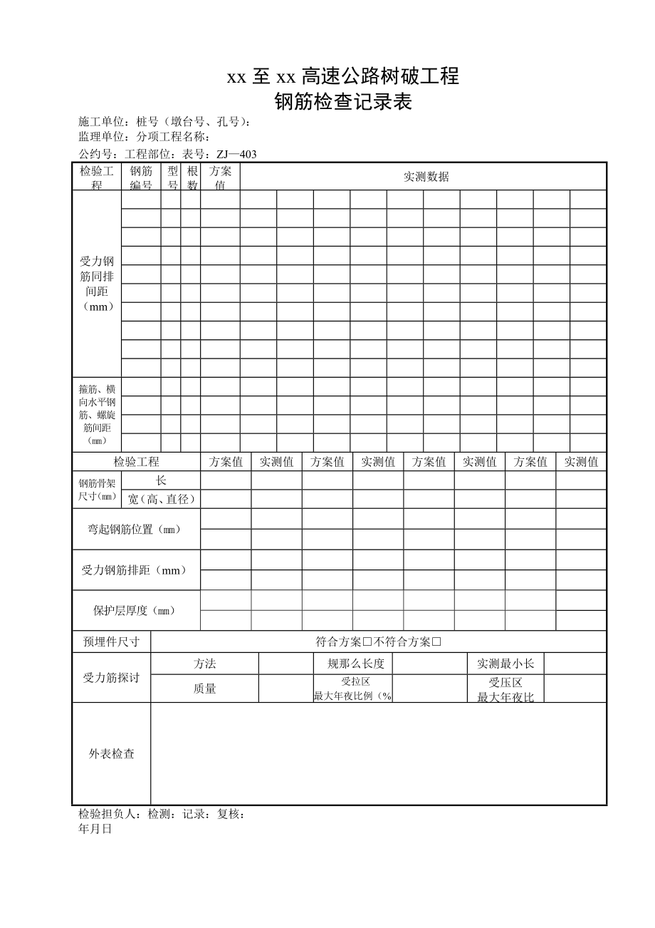 2023年桥梁工程检查表ZJ40140.docx_第3页