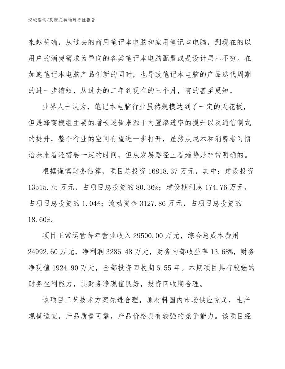 双胞式转轴可行性报告【模板范文】_第5页