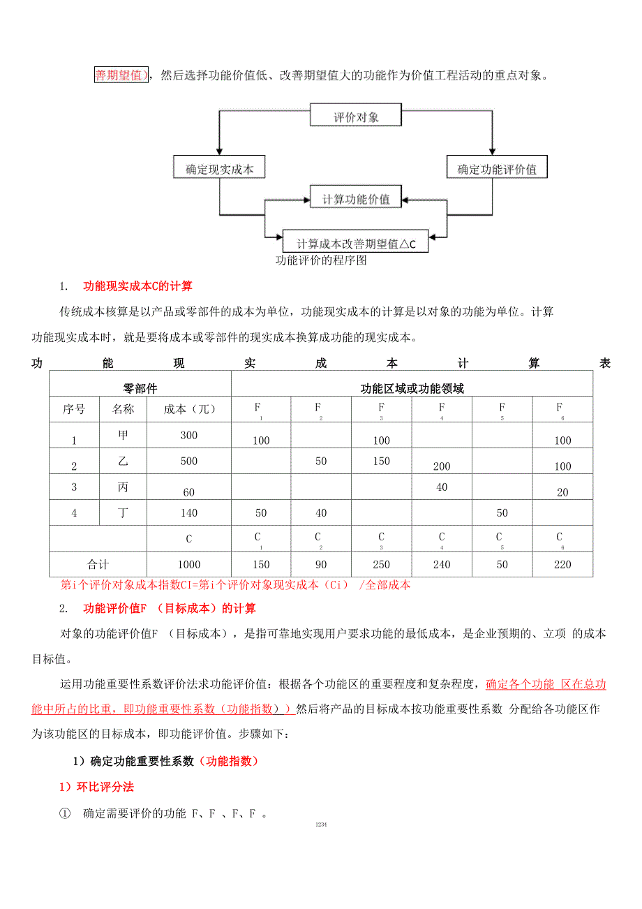 造价工程师《建设工程造价案例分析》运用价值工程方法进行方案的评价选优_第2页