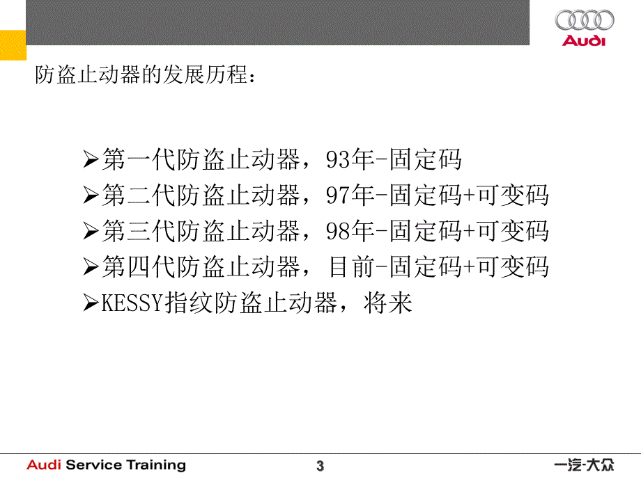 技术培训-第四代防盗系统课件_第3页