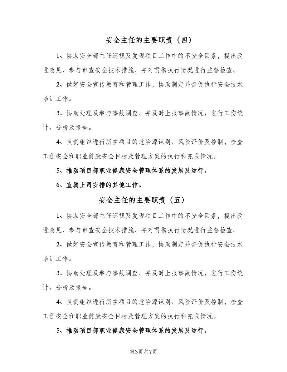 安全主任的主要职责（9篇）.doc_第3页