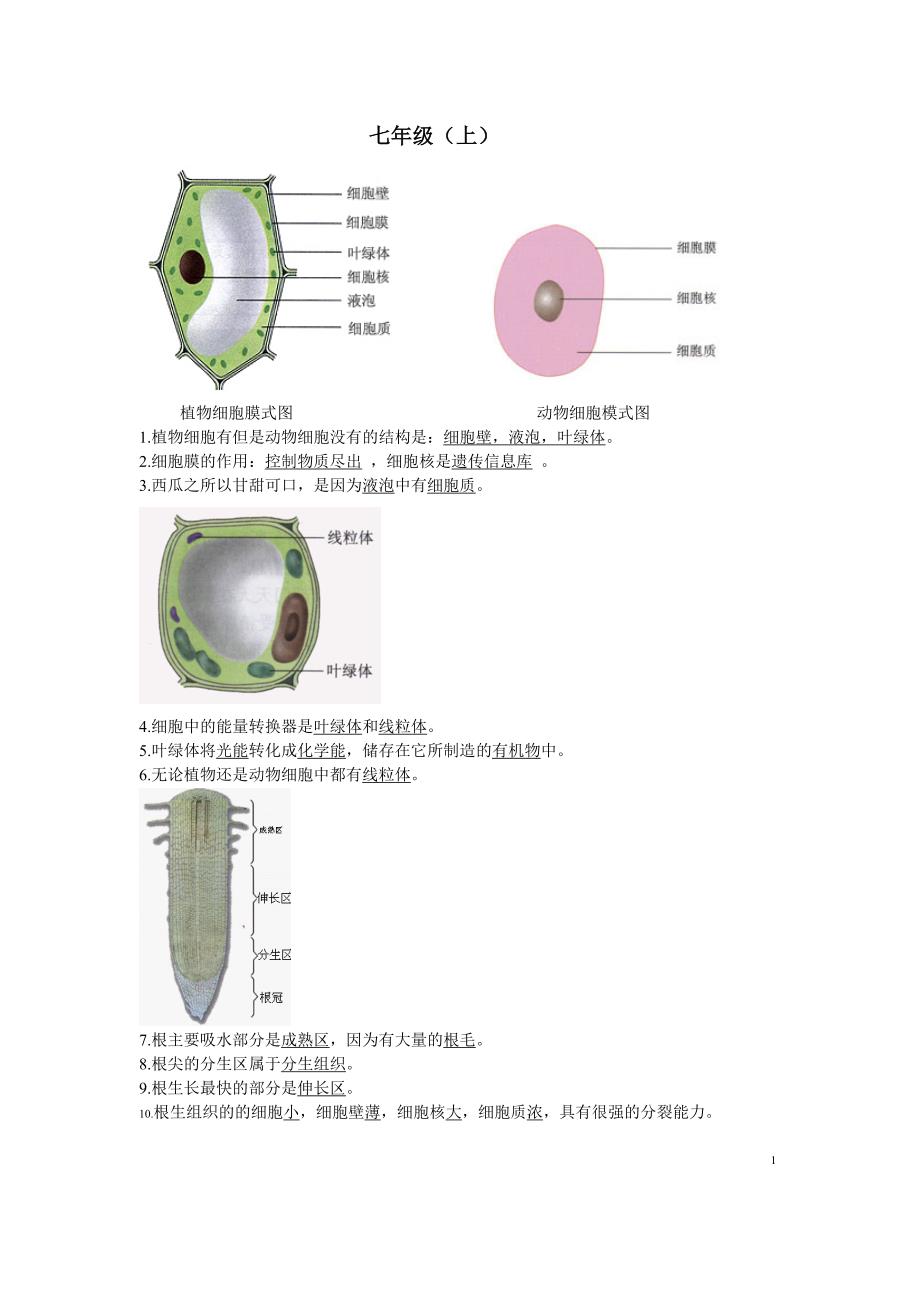 初中生物图专题(附题目).doc_第2页