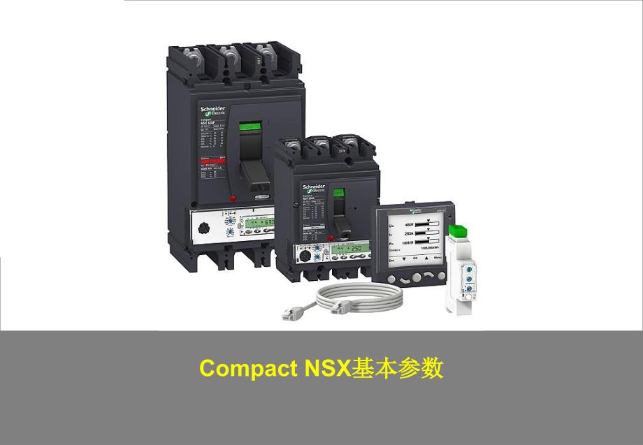 施耐德塑壳断路器NSX基本参数_第1页