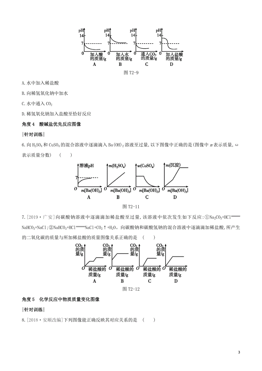 福建专版2020中考化学复习方案题型突破02图像题试题202005152115.docx_第3页