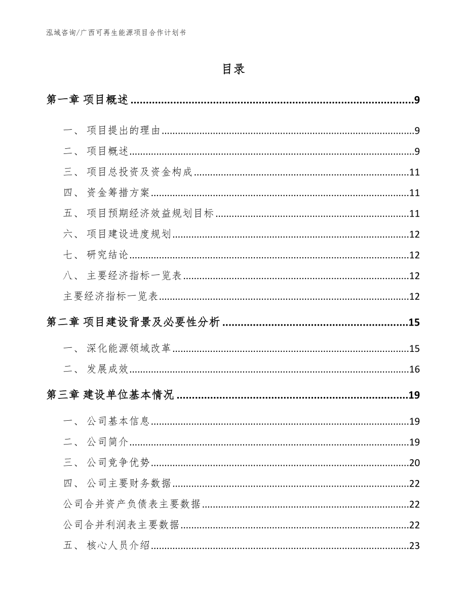 广西可再生能源项目合作计划书参考范文_第2页