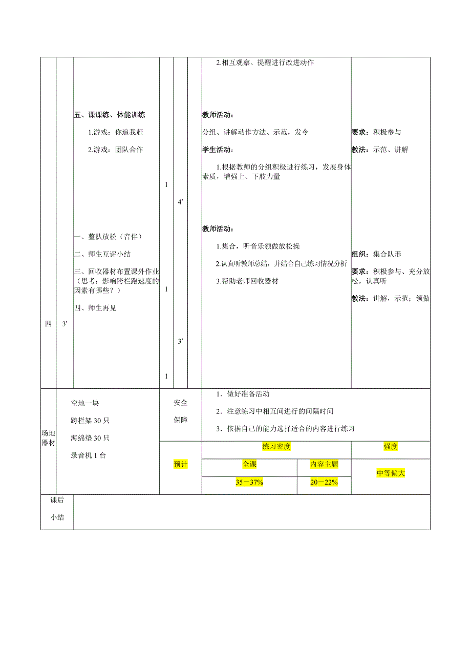 跨栏跑——起跨腿技术学习教学设计.docx_第3页