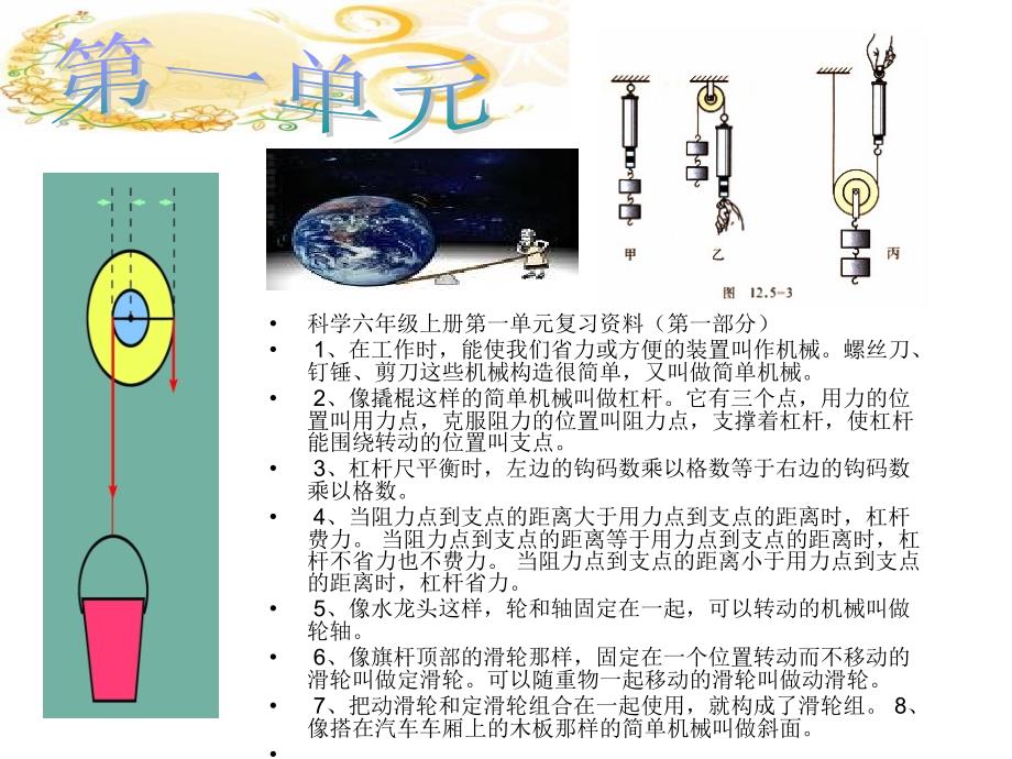 六年级科学上册复习资料_第2页