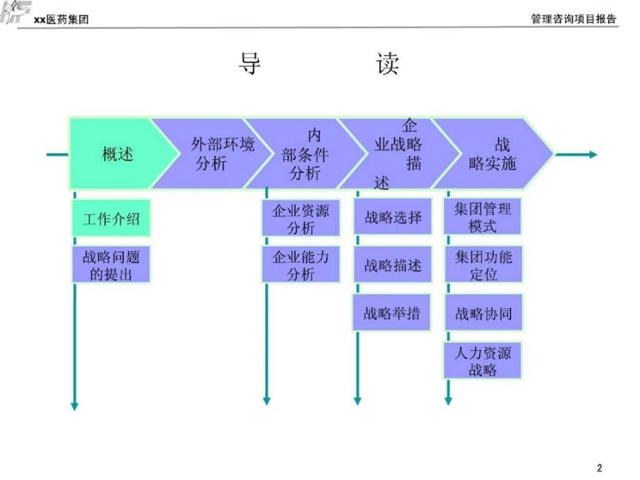 xxx医药集团公司战略管理咨询报告_第2页