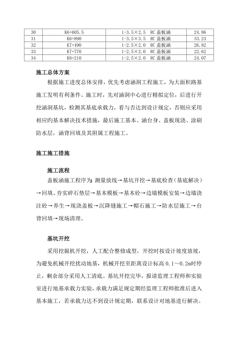 涵洞重点技术交底_第2页