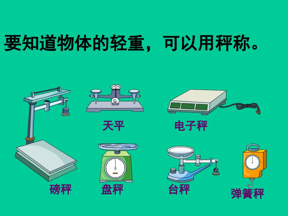 二年级下册数学课件5.2克千克的认识与计算沪教版2_第1页