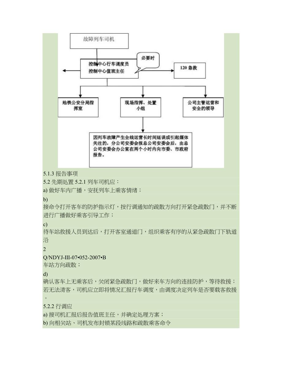 区间乘客疏散应急预案(完整版)实用资料_第4页