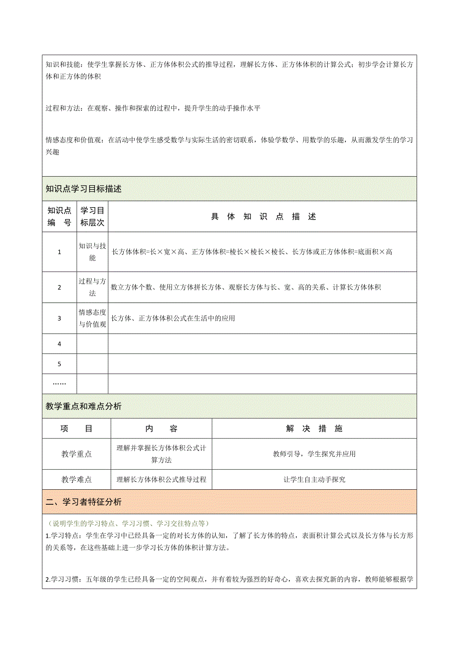 长方体的体积信息化教学设计_第2页