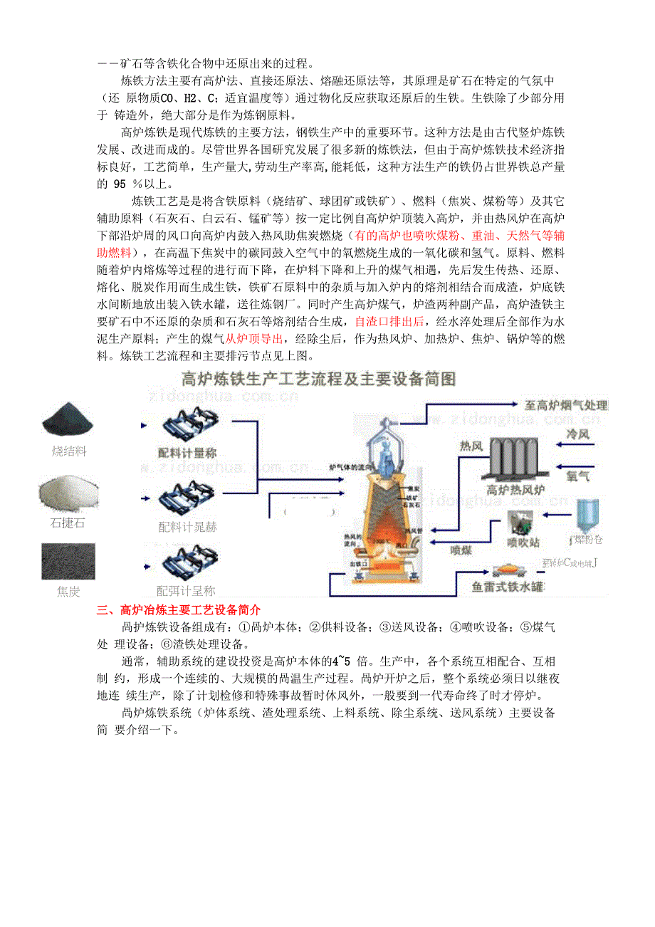 高炉炼铁实用工艺流程_第4页