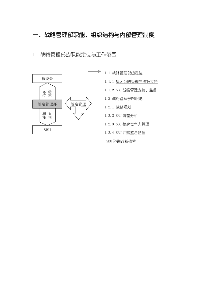 战略管理部管理制度与职能工作流程第二版_第3页