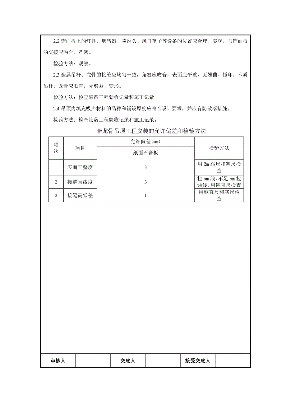 石膏板吊顶技术交底 -_第4页