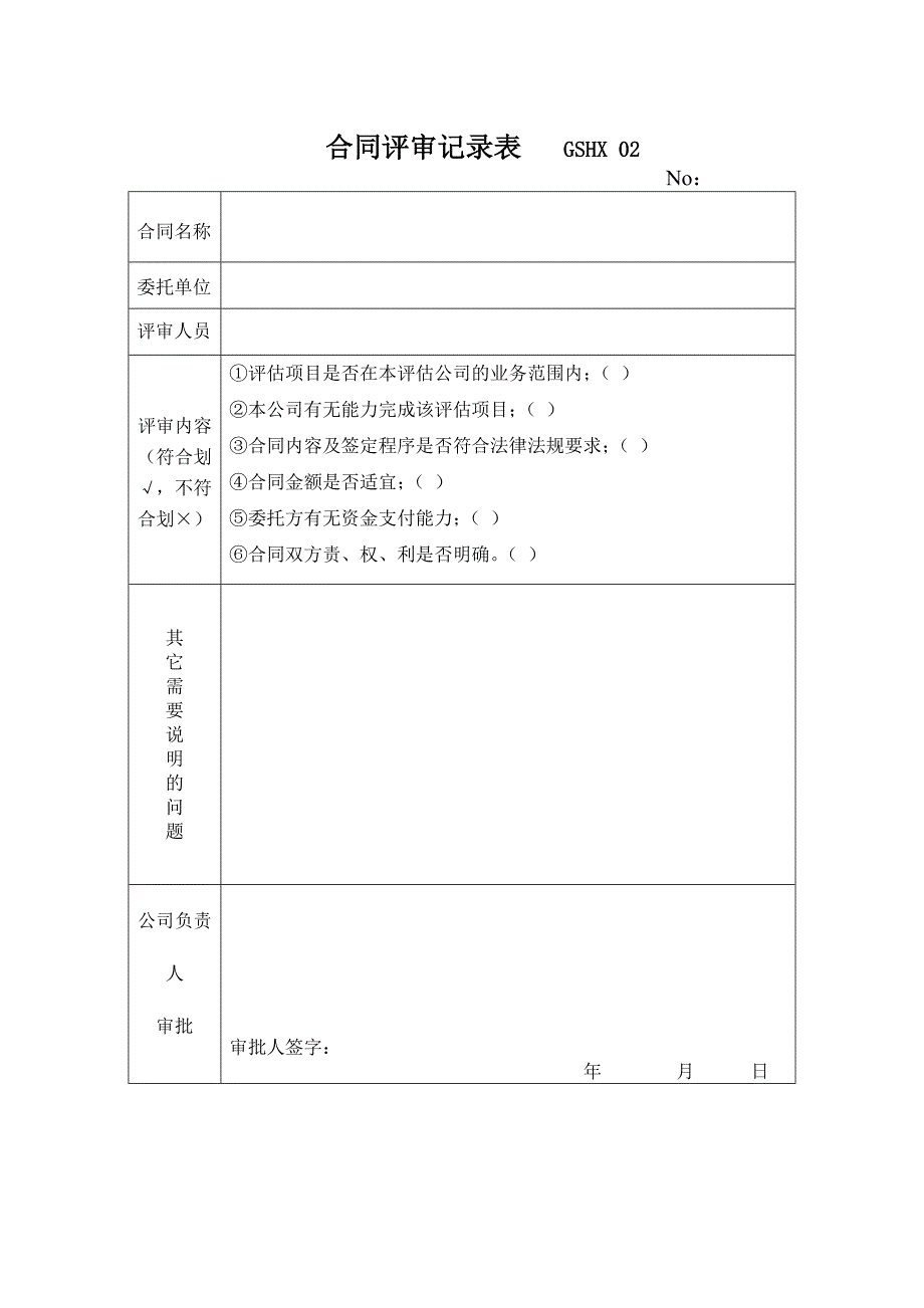 安全评价过程程序文件记录表.doc_第4页