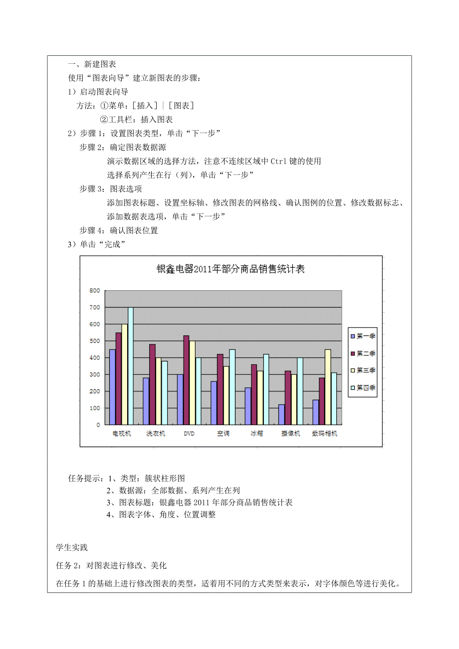 excel创建图表教案设计_第3页