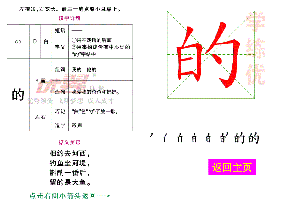 部编语文一年级上册(生字教学课件)-项链ppt课件_第4页