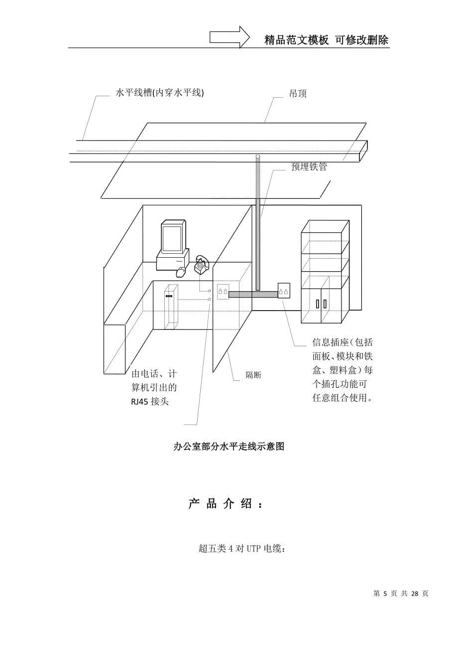 普天综合布线方案模版_第5页