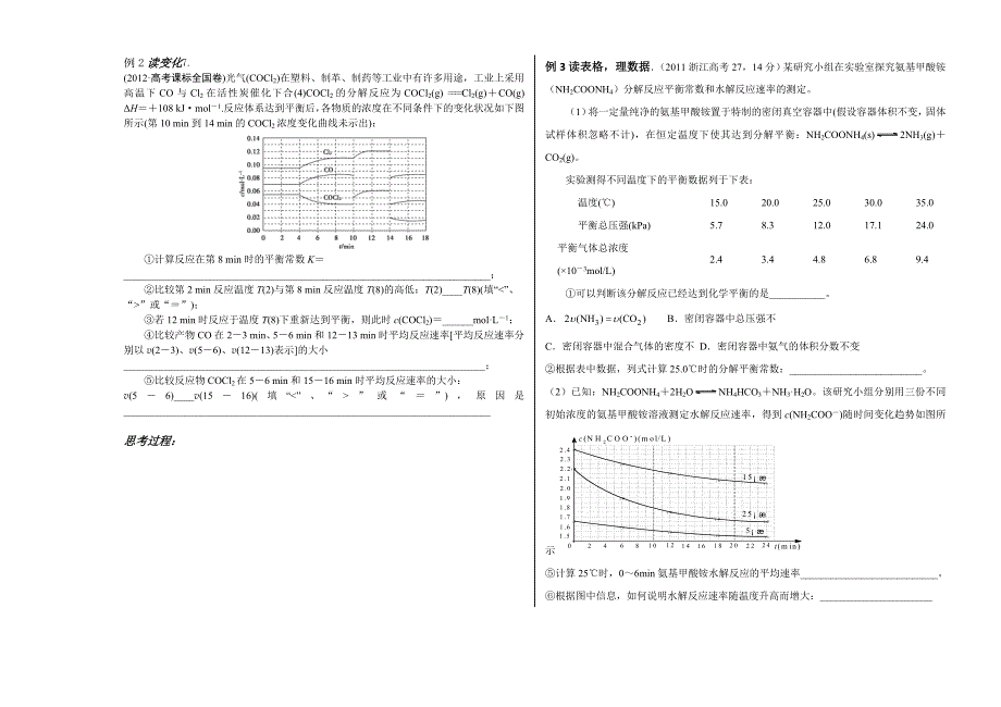 化学反应速率平衡专项图表1,2_第2页