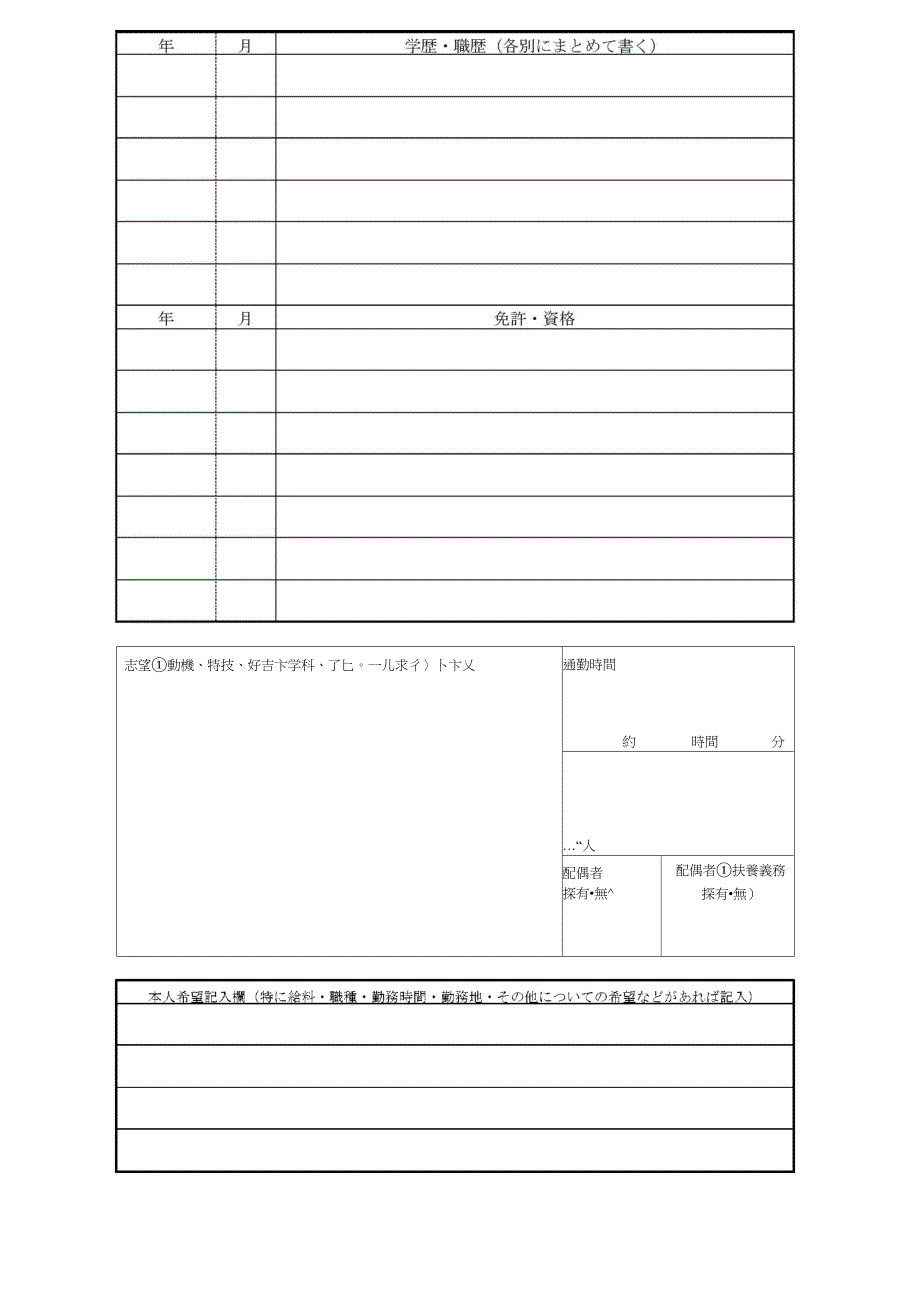 履历书模板_第2页