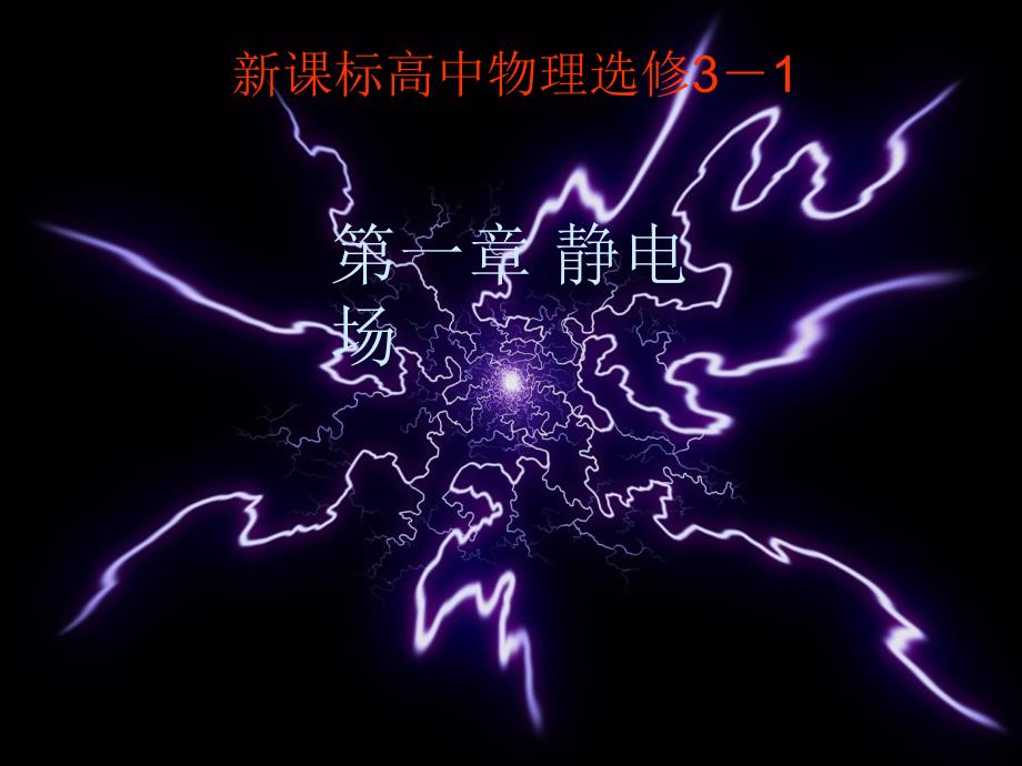 31库仑定律幻灯片_第1页