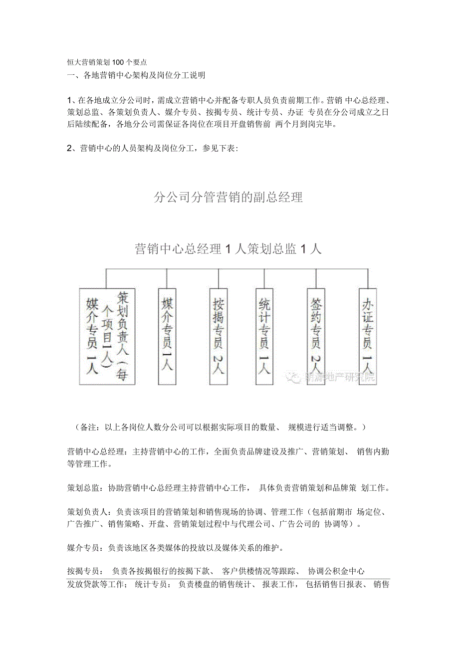 恒大营销策划100个要点_第1页