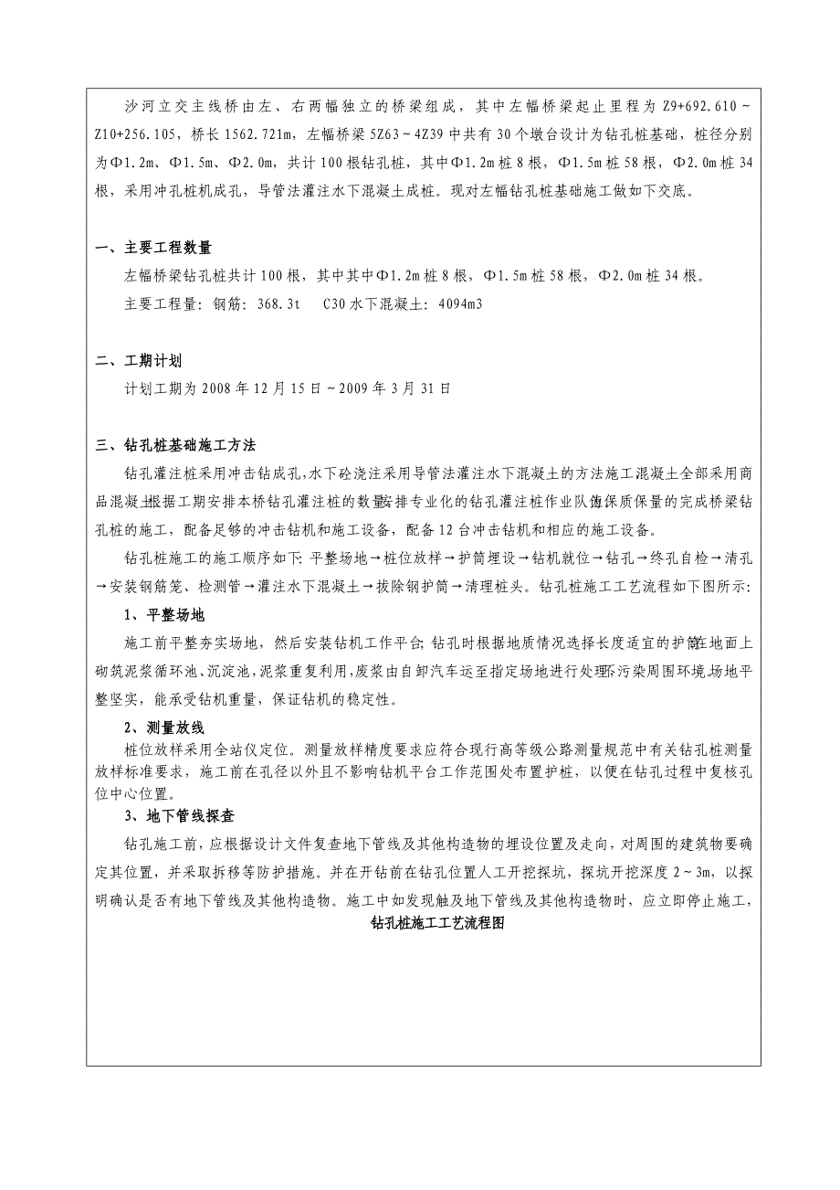 左幅钻孔桩基础施工技术交底_第2页