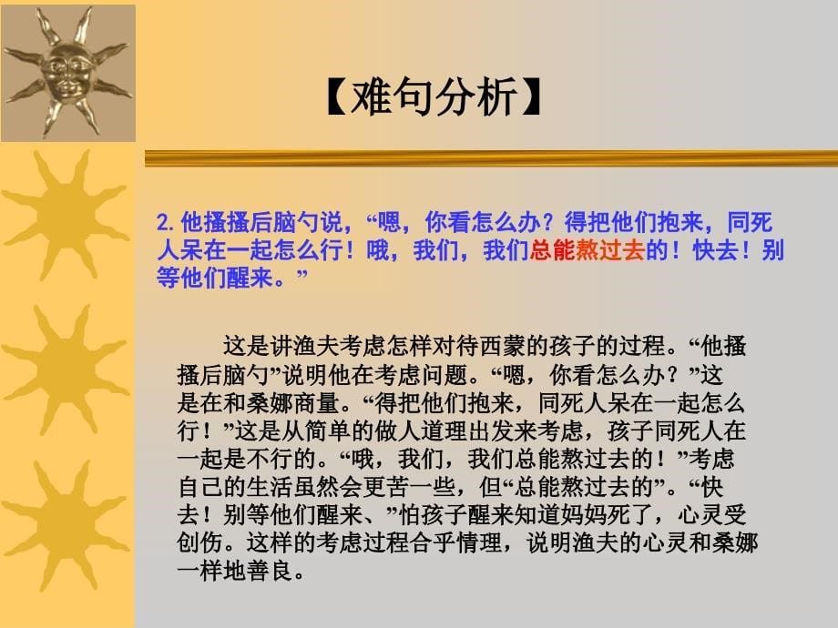 语文S版六年级下册《穷人》课件_第5页