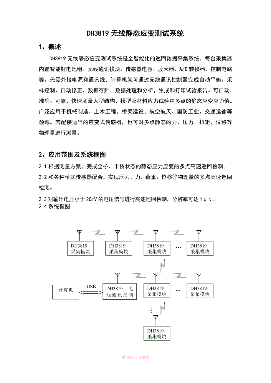 DH3819无线通讯静态应变测试系统_第2页