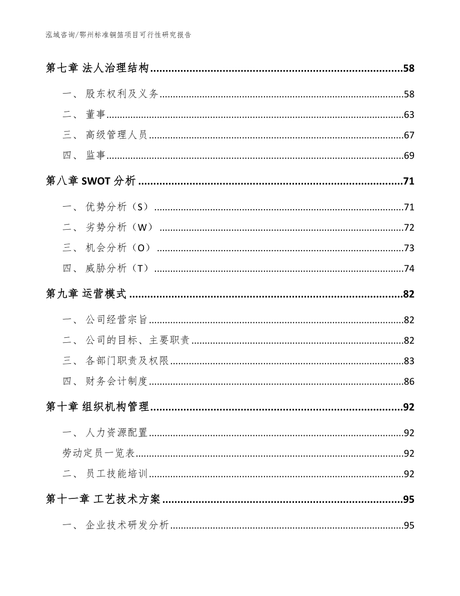 鄂州标准铜箔项目可行性研究报告【范文】_第4页