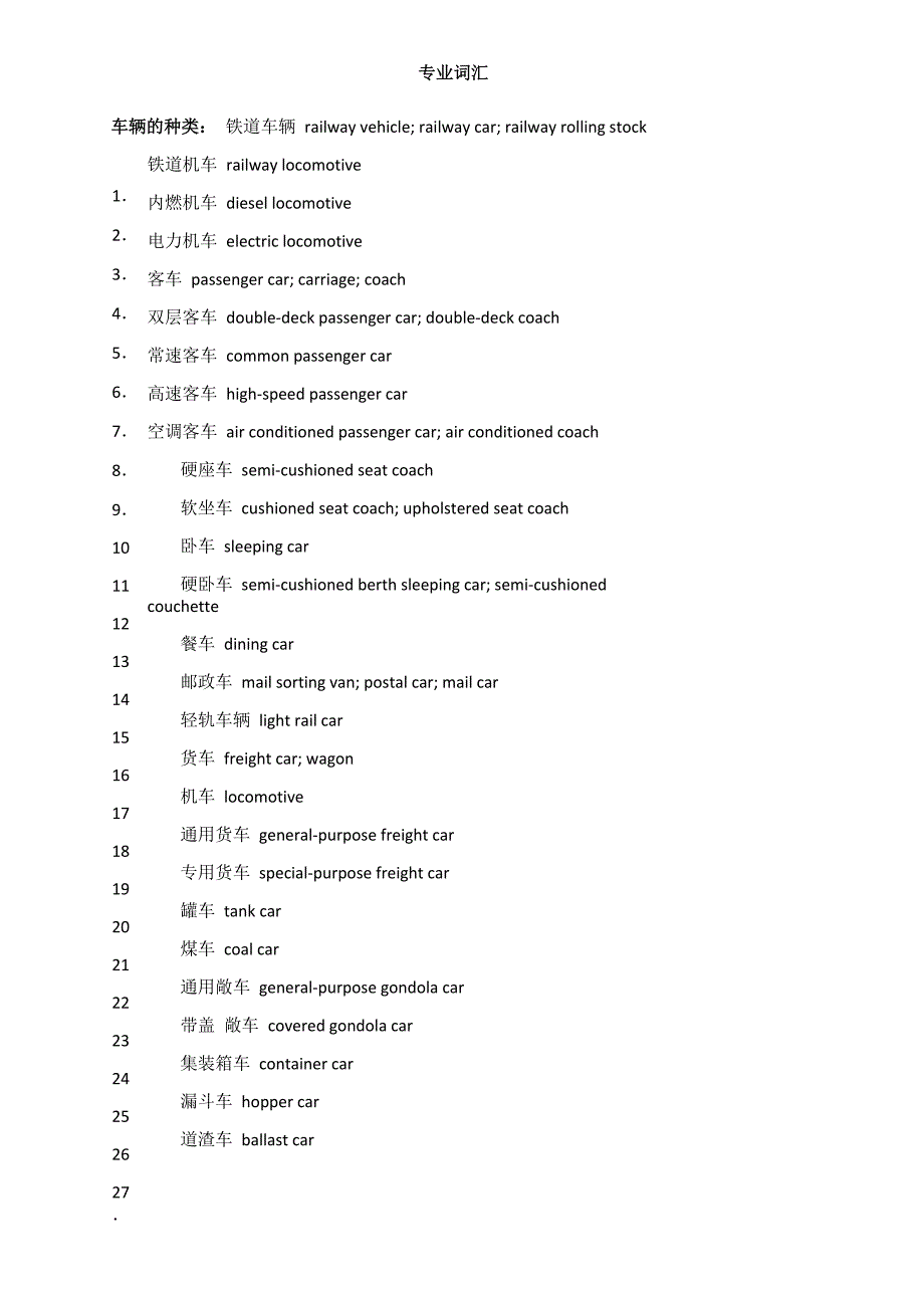 橡胶元件专业词汇_第1页