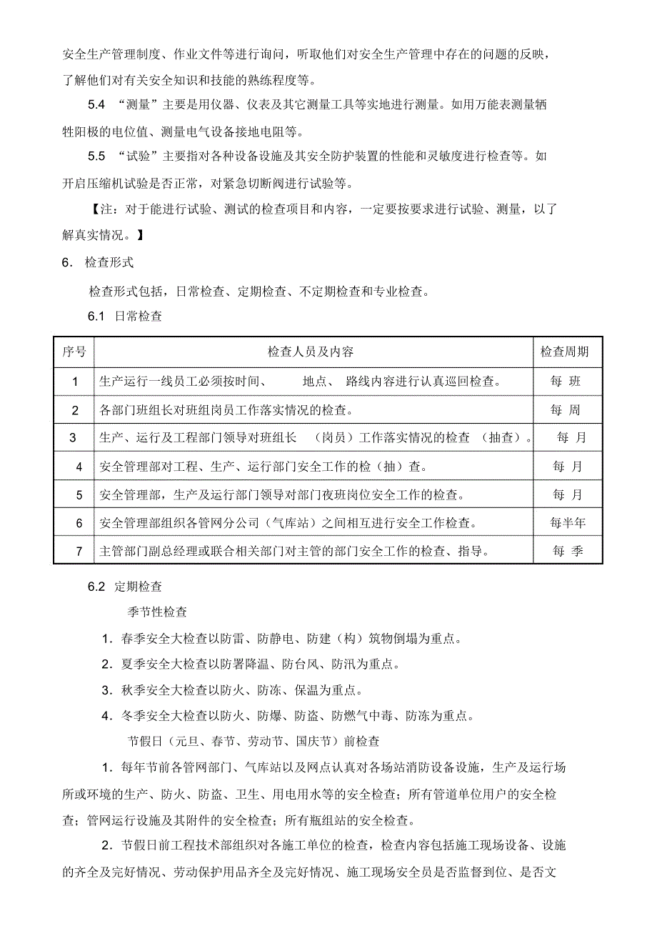 燃气安全检查管理规定_第4页