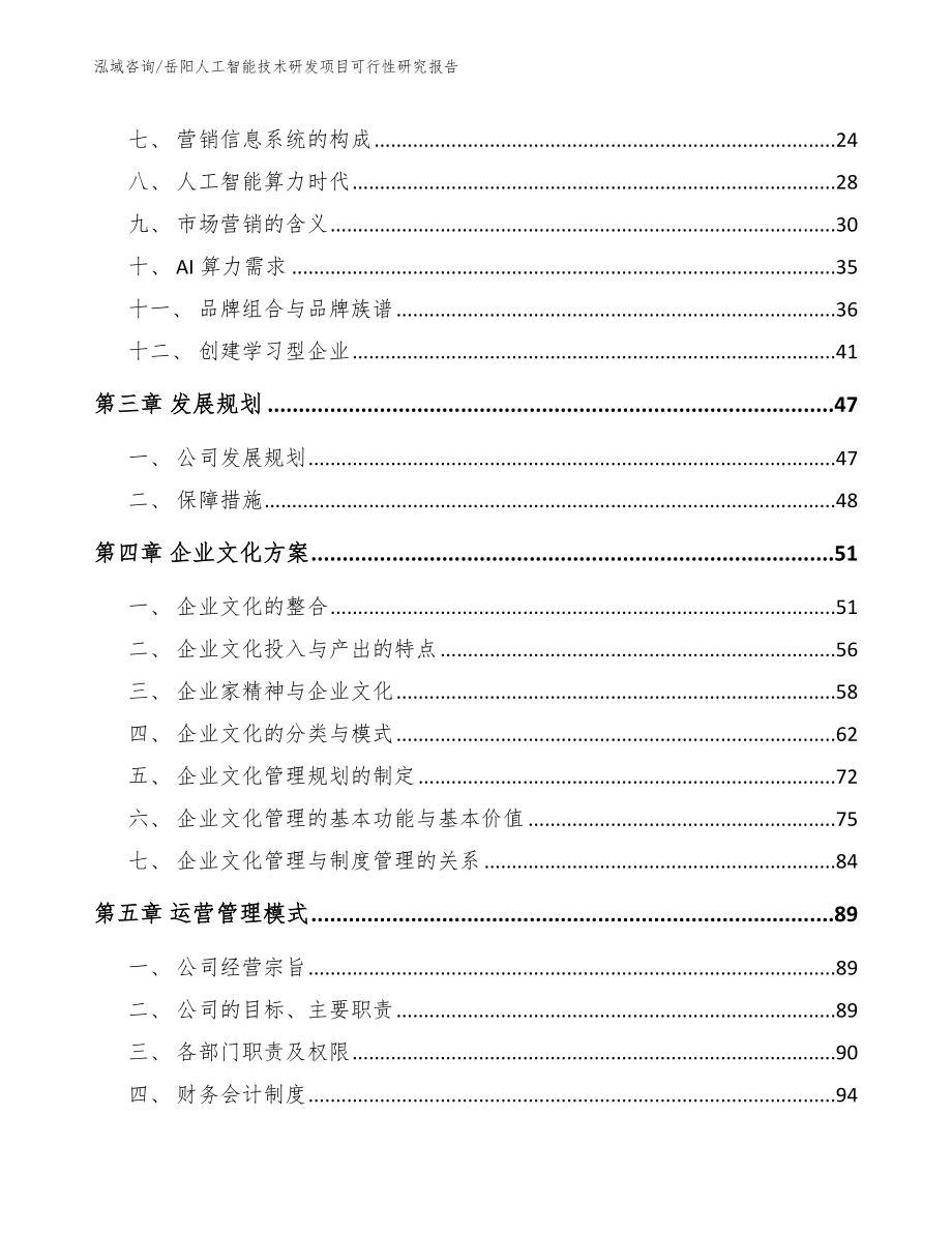 岳阳人工智能技术研发项目可行性研究报告_第4页